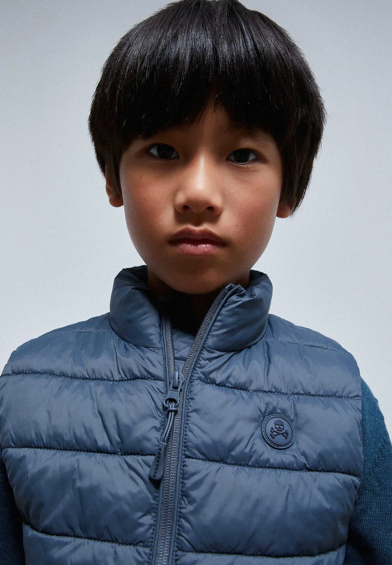 Scalpers Jackets And Vests<Skull Padded Vest