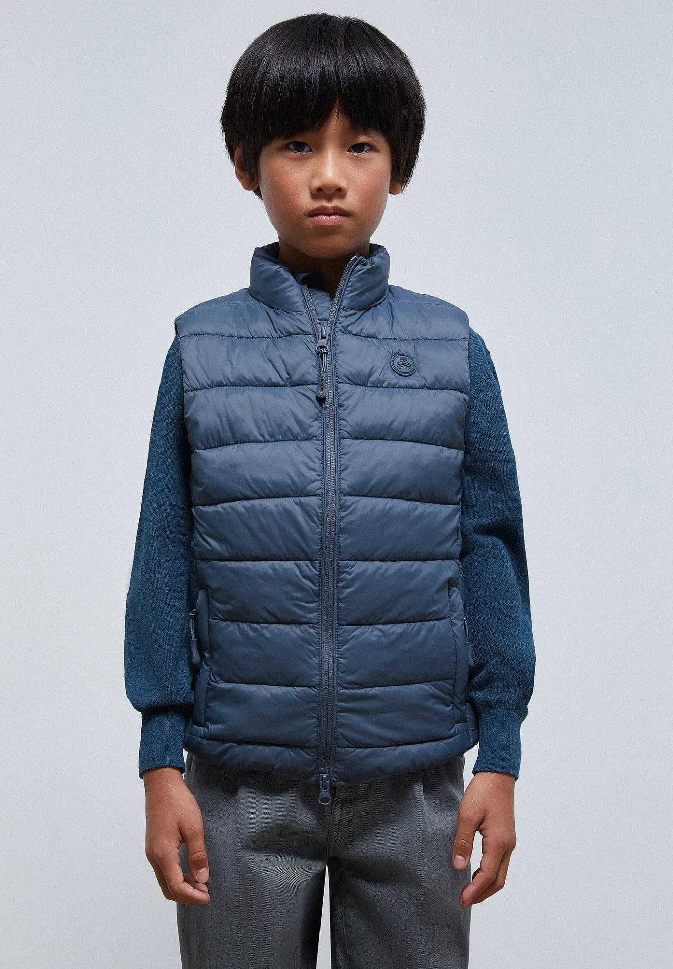 Scalpers Jackets And Vests<Skull Padded Vest