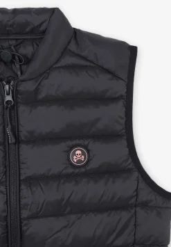 Scalpers Jackets And Vests<Skull Padded Vest