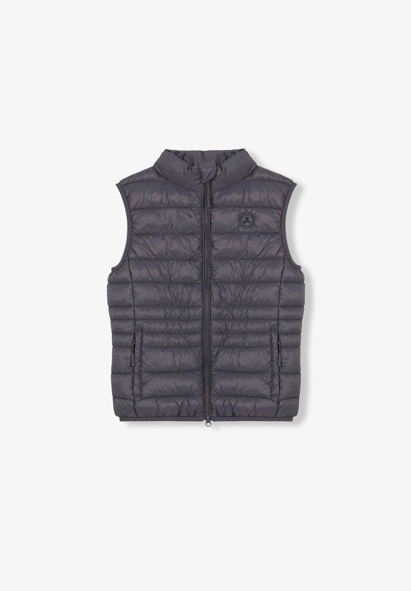 Scalpers Jackets And Vests<Skull Padded Vest