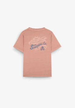 Scalpers Tshirts<Skull Print High Density T-Shirt