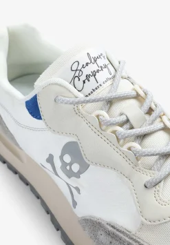 Scalpers Sneakers<Skull Print High Density Sneakers