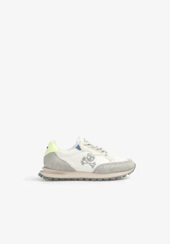 Scalpers Footwear<Skull Print High Density Sneakers