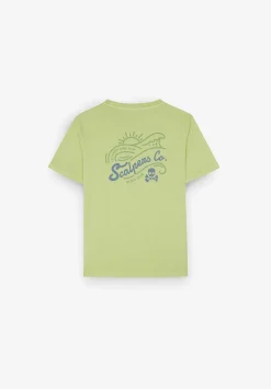 Scalpers Tshirts<Skull Print High Density T-Shirt