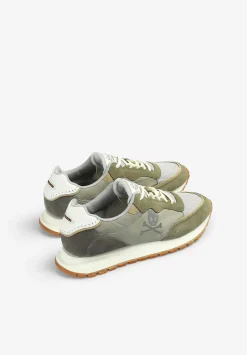 Scalpers Sneakers<Skull Print High Density Sneakers
