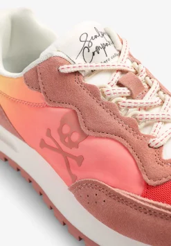 Scalpers Sneakers<Skull Print High Density Sneakers