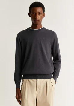 Scalpers Sweaters And Cardigans<Skull Round Neck Sweater