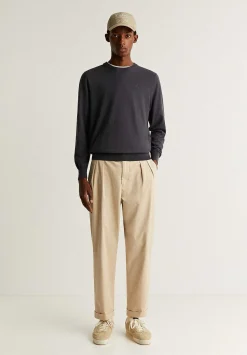 Scalpers Sweaters And Cardigans<Skull Round Neck Sweater