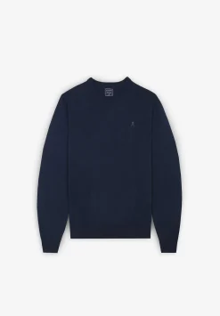 Scalpers Sweaters And Cardigans<Skull Round Neck Sweater