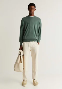 Scalpers Sweaters And Cardigans<Skull Round Neck Sweater