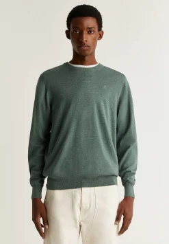 Scalpers Sweaters And Cardigans<Skull Round Neck Sweater
