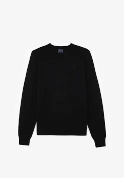 Scalpers Sweaters And Cardigans<Skull Round Neck Sweater