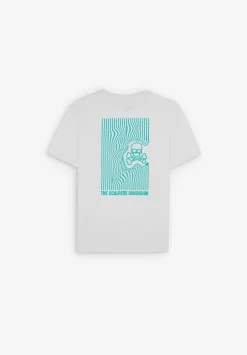 Scalpers Tshirts<Skull Silhouette Print T-Shirt