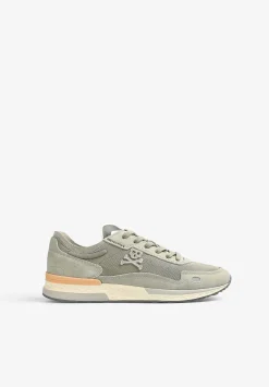Scalpers Sneakers<Skull Sneakers Suede Details