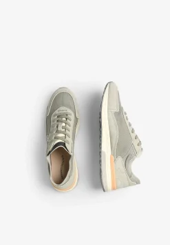 Scalpers Sneakers<Skull Sneakers Suede Details