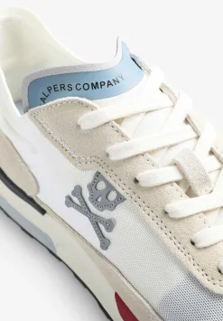 Scalpers Sneakers<Skull Sneakers Suede Details