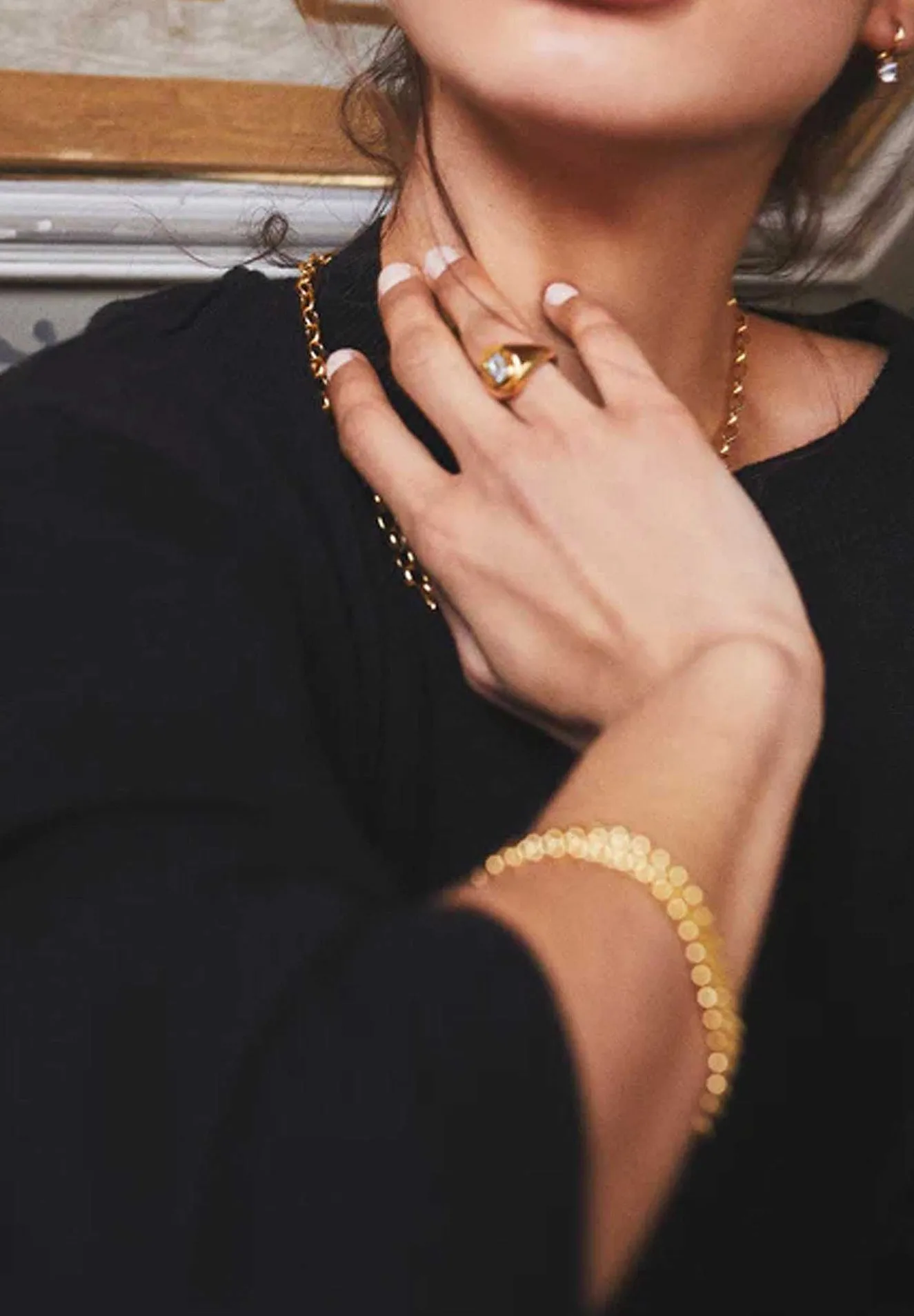 Scalpers Imitation Jewelry<Small Affair | Button Ring