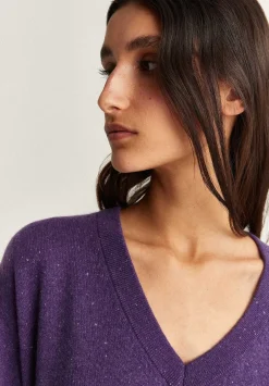 Scalpers Sweaters And Cardigans<Speckled Cashmere Knit Sweater
