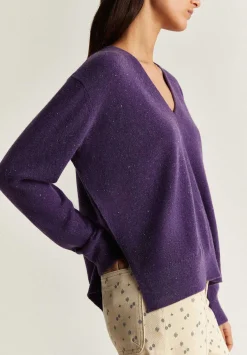 Scalpers Sweaters And Cardigans<Speckled Cashmere Knit Sweater