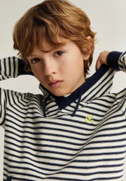 Scalpers Sweaters And Cardigans<Striped Hooded Sweater