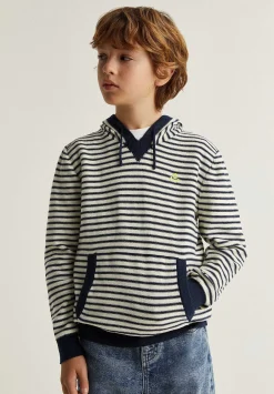 Scalpers Sweaters And Cardigans<Striped Hooded Sweater