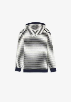 Scalpers Sweaters And Cardigans<Striped Hooded Sweater