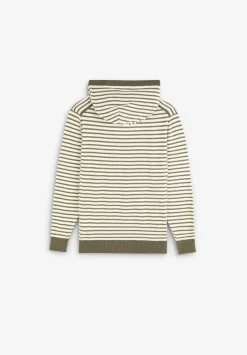 Scalpers Sweaters And Cardigans<Striped Hooded Sweater