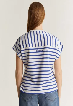 Scalpers T-Shirts And Tops<Striped Knot T-Shirt