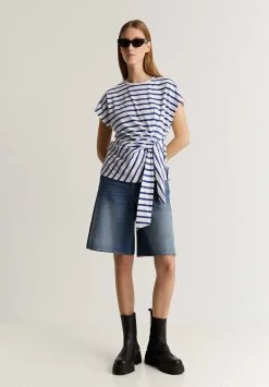 Scalpers T-Shirts And Tops<Striped Knot T-Shirt