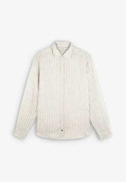 Scalpers Casual<Striped Linen Shirt