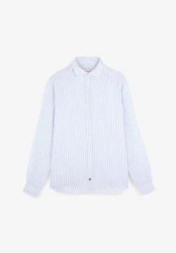 Scalpers Casual<Striped Linen Shirt