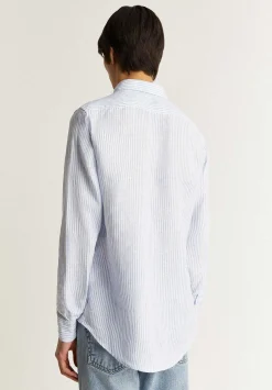 Scalpers Casual<Striped Linen Shirt