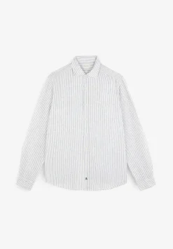 Scalpers Casual<Striped Linen Shirt