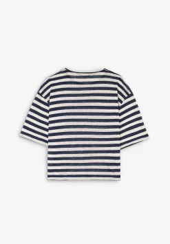 Scalpers T-Shirts And Tops<Striped Linen T-Shirt