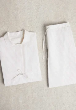 Scalpers Pajamas<Striped Pajamas With Bow Detail