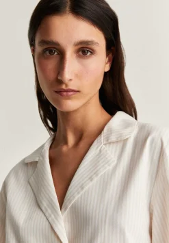 Scalpers Pajamas<Striped Pajamas With Bow Detail