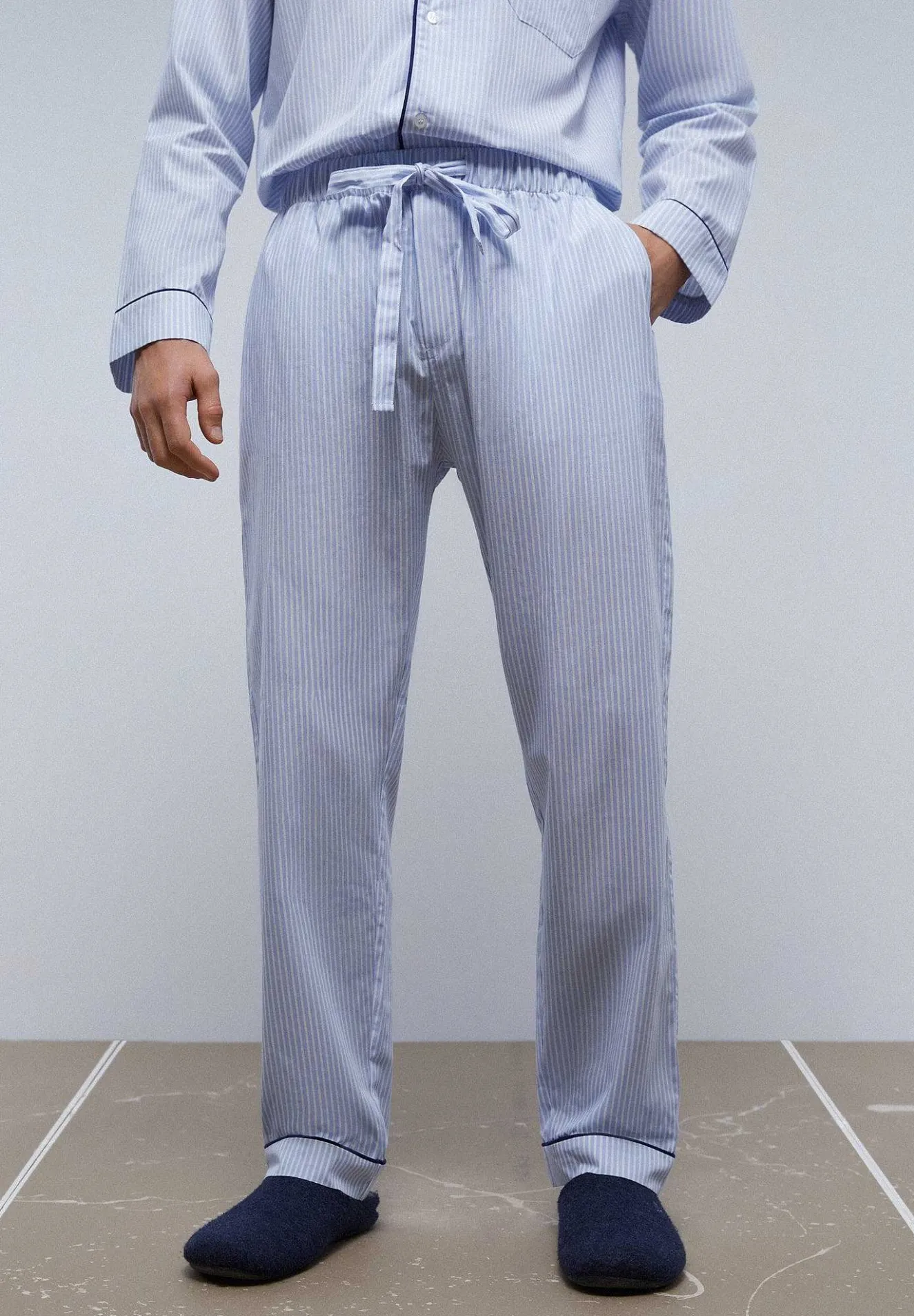 Scalpers Pajamas<Striped Pajamas With Contrast Trim