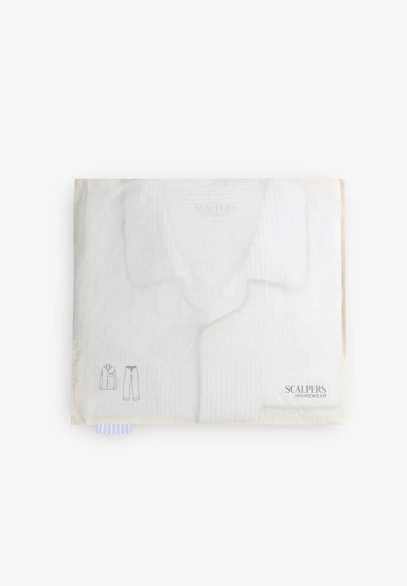 Scalpers Pajamas<Striped Pajamas With Contrast Trim