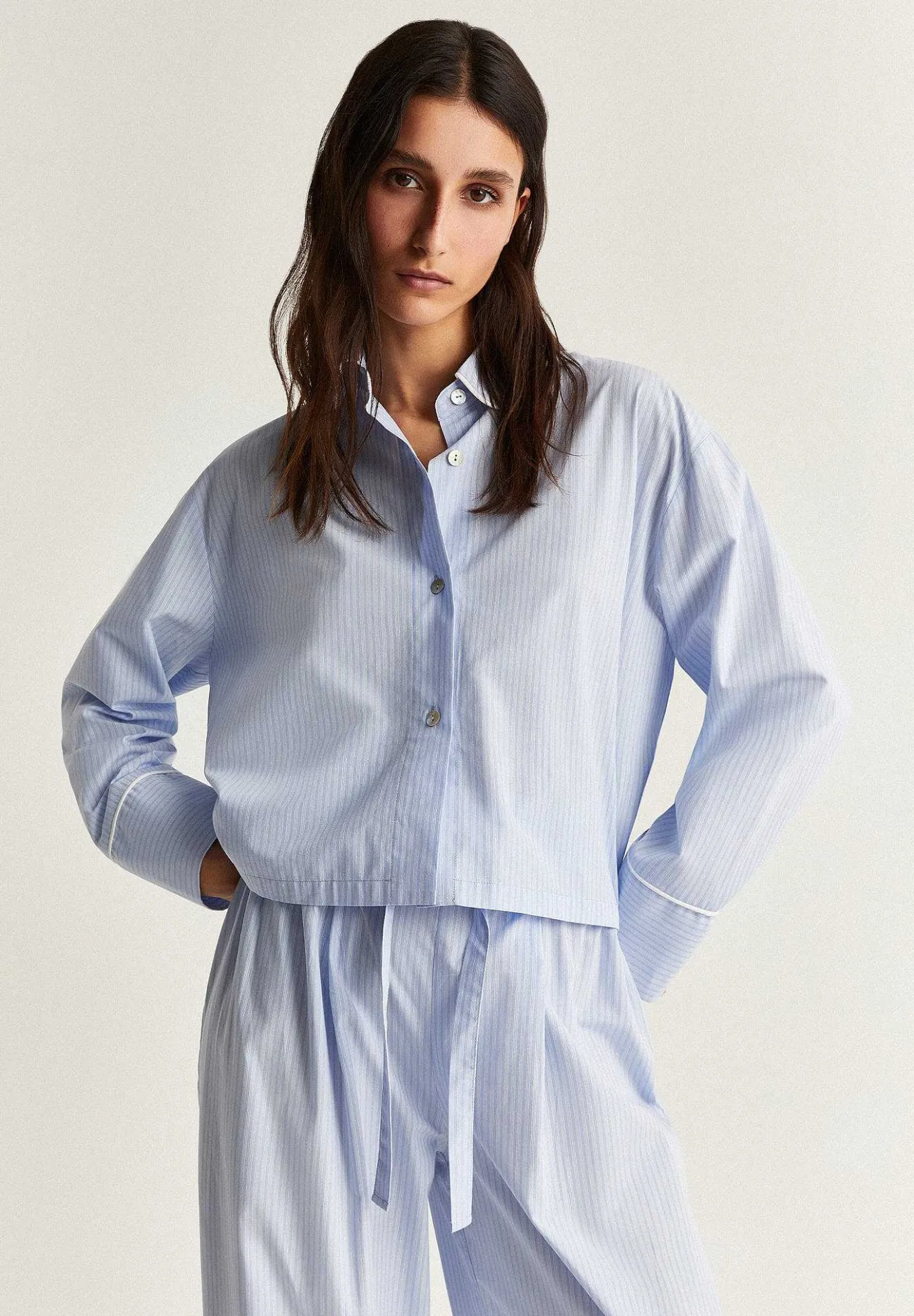 Scalpers Pajamas<Striped Pajamas With Contrast Trim