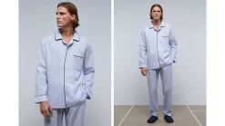 Scalpers Pajamas<Striped Pajamas With Contrast Trim