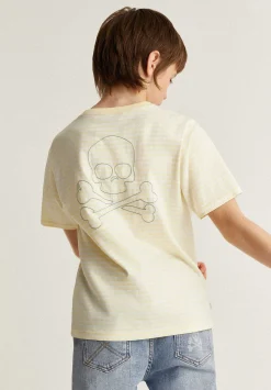 Scalpers Tshirts<Striped Pocket T-Shirt