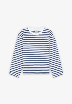 Scalpers Sweatshirts<Striped Skull Outline Sweatshirt