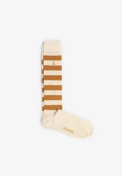 Scalpers Socks<Striped Skull Socks