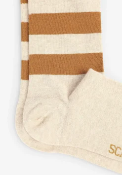 Scalpers Socks<Striped Skull Socks