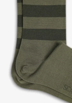 Scalpers Socks<Striped Skull Socks