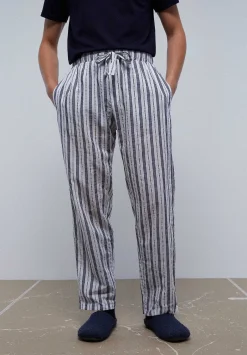 Scalpers Pajamas<Striped Trouser Detail Pajamas