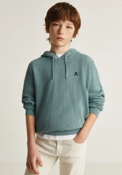 Scalpers Sweaters And Cardigans<Structured Sweater With Hood