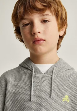 Scalpers Sweaters And Cardigans<Structured Sweater With Hood