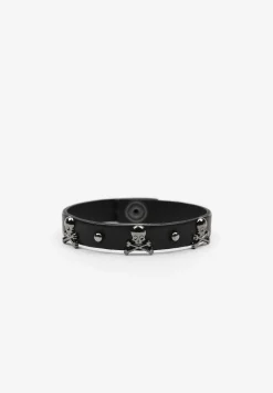 Scalpers Imitation Jewelry<Studded Skulls Bracelet