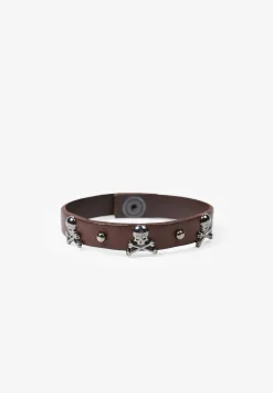 Scalpers Imitation Jewelry<Studded Skulls Bracelet